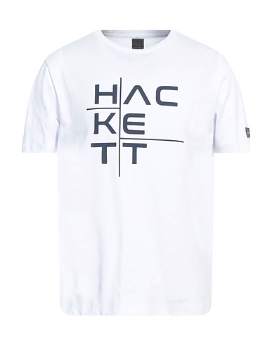 HACKETT T-Shirt Weiß 100% Baumwolle