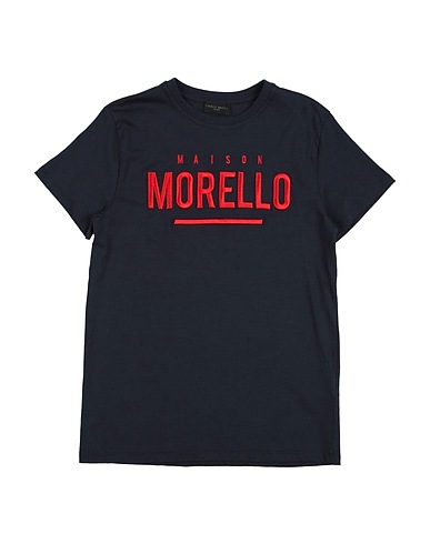 FRANKIE MORELLO T-shirt Navy blue 100% Cotton