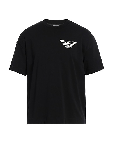 EMPORIO ARMANI T-shirt Black 100% Cotton