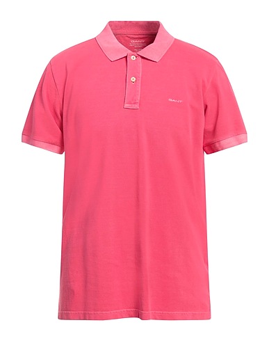 GANT Polo shirt MAGENTA 100% Cotton