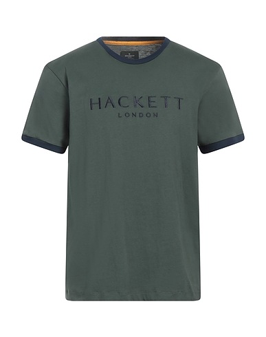 HACKETT T-shirt HERITAGE Dark green 100% Cotton