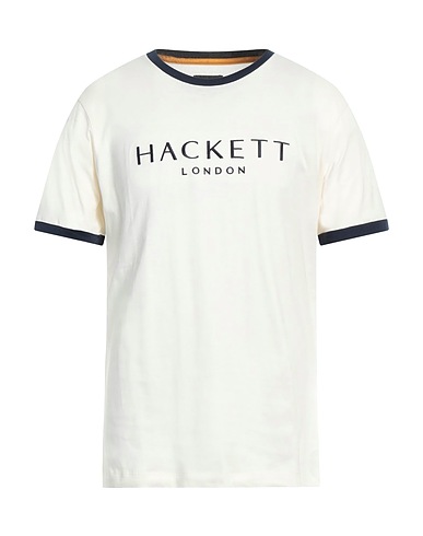 HACKETT T-shirt HERITAGE Cream 100% Cotton