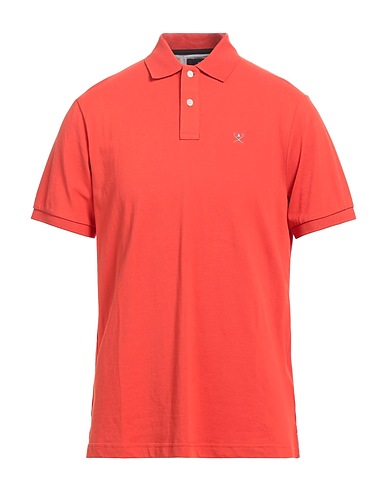 HACKETT Polo Arancione 100% Cotone