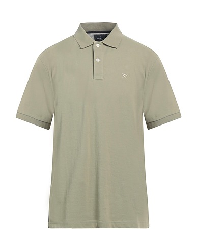 HACKETT Polo Verde militare 100% Cotone