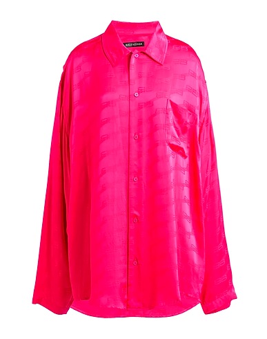 BALENCIAGA Hemden und Blusen mit Muster Fuchsia 100% Viskose