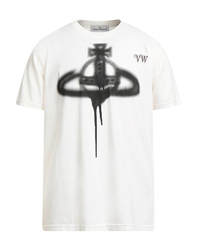 VIVIENNE WESTWOOD T-shirt Ivory 100% Organic cotton