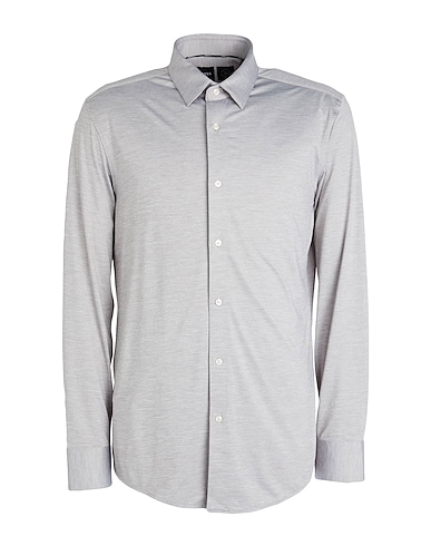 BOSS Solid color shirt 44% Polyamide, 44% Polyester, 12% Elastane
