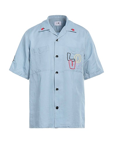 NN07 Camicie Celeste 57% Lyocell, 43% Lino