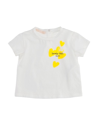 LIU •JO T-shirt White 95% Cotton, 5% Elastane