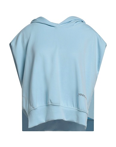 HINNOMINATE Hooded sweatshirt Sky blue 46% Polyester, 46% Modal, 8% Elastane