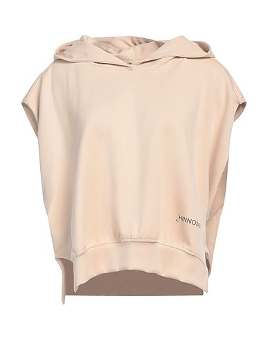 HINNOMINATE Hooded sweatshirt Beige 46% Polyester, 46% Modal, 8% Elastane