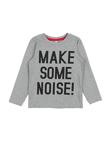 NAME IT® T-shirt Grey 95% Organic cotton, 5% Elastane