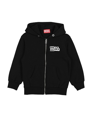 DIESEL Sudadera Negro 100% Algodón