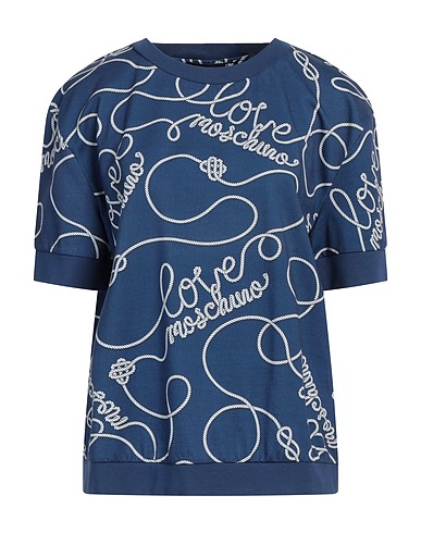 LOVE MOSCHINO スウェット ネイビー コットン 100% / ポリウレタン