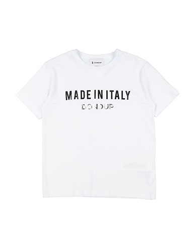 DONDUP T-shirt BIANCO 100% Cotton