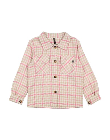 MANILA GRACE Εμπριμέ πουκάμισα και μπλούζες Μπεζ 65% Πολυεστέρας, 35% Βισκόζη