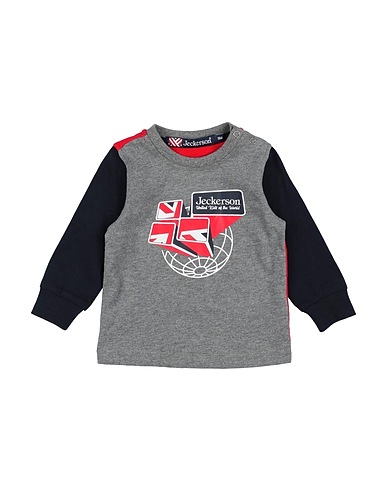 JECKERSON T-shirt Grey 100% Cotton