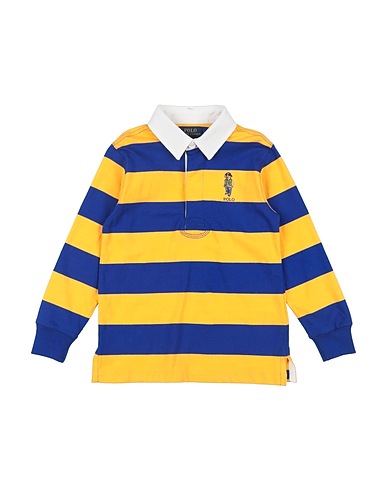 POLO RALPH LAUREN Polo shirt Polo Bear Cotton Jersey Rugby Shirt
 Marigold 100% Cotton