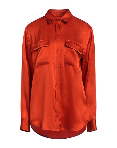 EQUIPMENT Silk shirts & blouses Rust 100% Silk