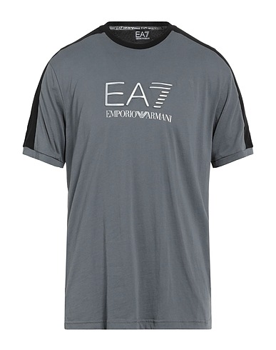 EA7 T-shirt Grey 100% Cotton