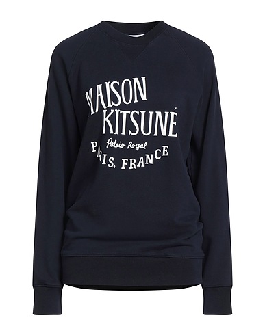 MAISON KITSUNÉ Sweatshirt Navy 100% Cotton