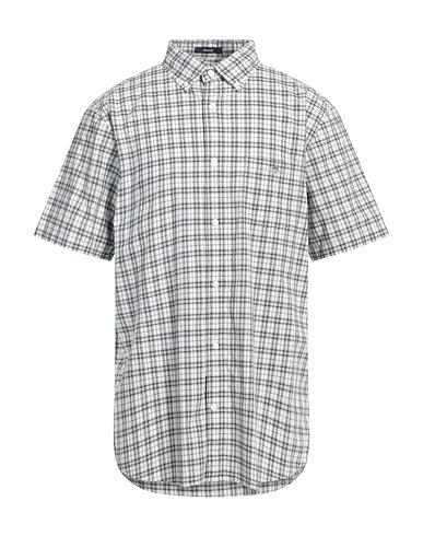 GANT チェック柄シャツ ライトグリーン コットン 100%