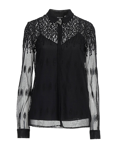 FABIANA FILIPPI Shirts 71% Cotton, 23% Polyamide, 6% Polyester, Ecobrass