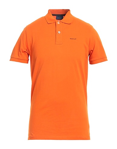 GANT Polo shirt Orange 100% Cotton