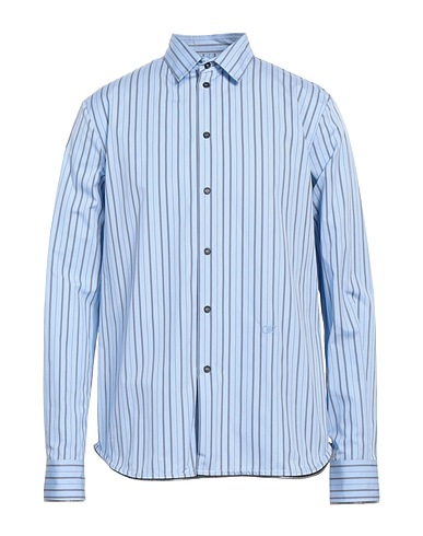 OFF-WHITE™ Striped shirt Azure 100% Cotton