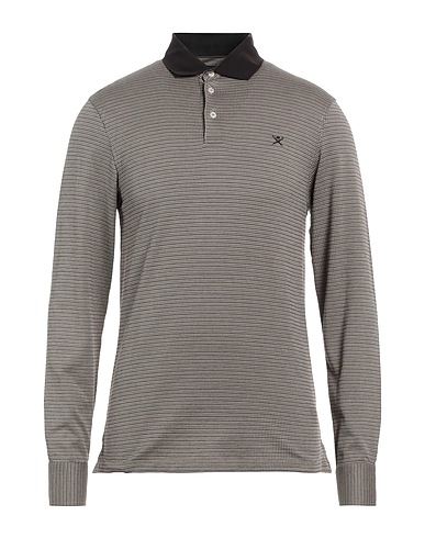 HACKETT Polo shirt Khaki 100% Cotton