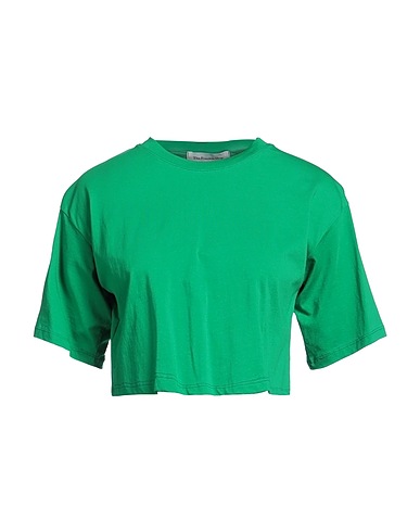 THE FRANKIE SHOP Crop top Green 100% Cotton