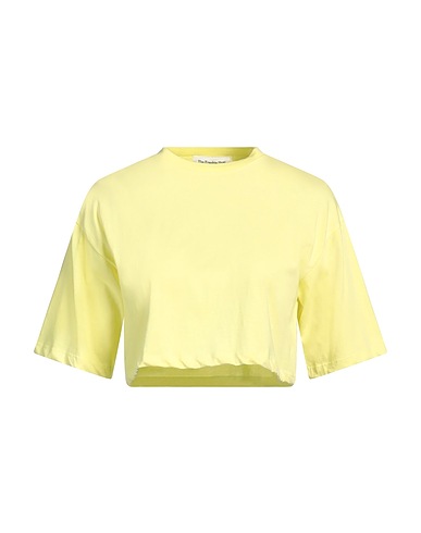 THE FRANKIE SHOP Crop top Giallo pastello 100% Cotone