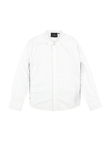 JOHN RICHMOND Hemd mit Muster Weiß 100% Baumwolle