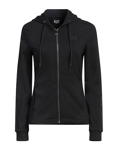 EA7 Athletic sweatshirts 68% Viscose, 27% Polyamide, 5% Elastane