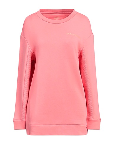 EA7 Sweatshirt Pink 100% Cotton