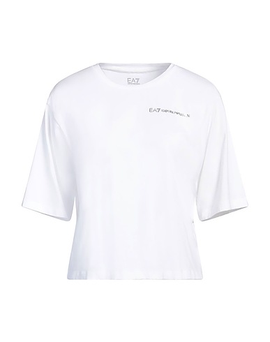 EA7 T-shirt 48% Modal, 47% Coton, 5% Élasthanne