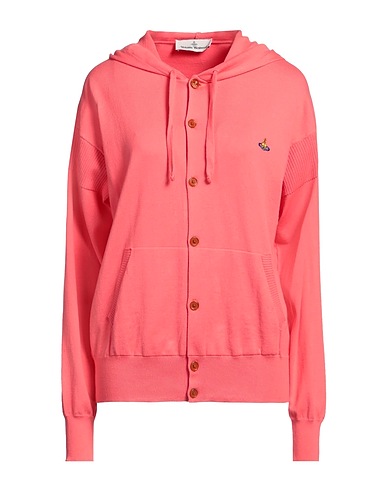 VIVIENNE WESTWOOD Cardigan Salmon pink 100% Cotton