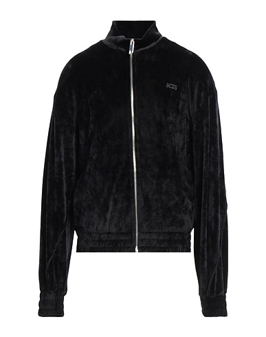 GCDS Sweatshirt Black 92% Polyester, 8% Elastane
