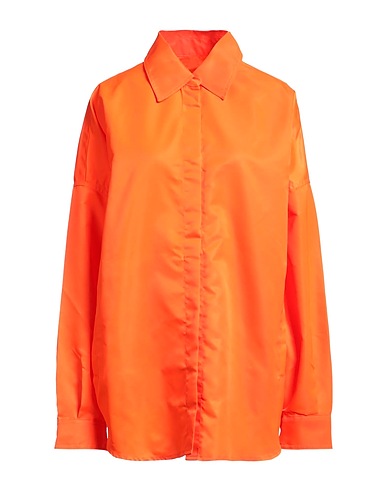 THE FRANKIE SHOP Solid color shirts & blouses Orange 100% Polyester