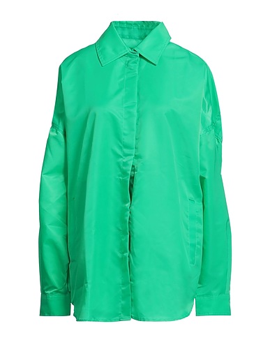 THE FRANKIE SHOP Solid color shirts & blouses Light green 100% Polyester