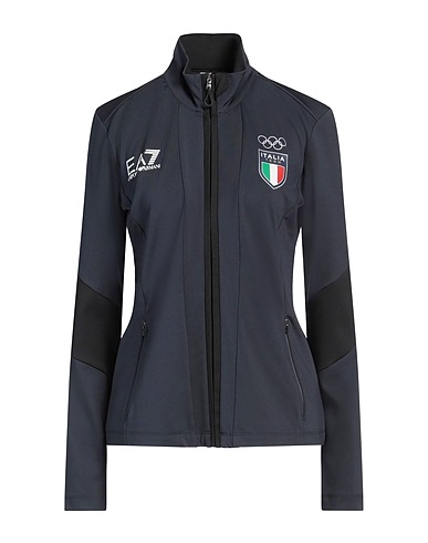 EA7 Sweatshirt Nachtblau 63% Polyester, 37% Elastan