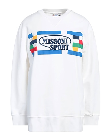 MISSONI Sweatshirt SPORT White 100% Cotton