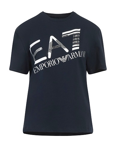 EA7 Ｔシャツ ネイビー コットン 95% / ポリウレタン 5%