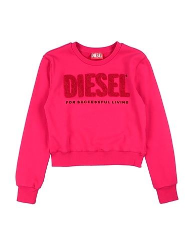 DIESEL Sweatshirt Magenta 100% Cotton, Elastane