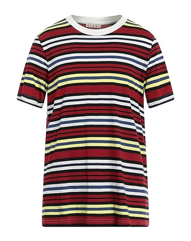 MARNI T-shirt Burgundy 100% Cotton