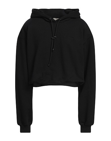 THE MANNEI Hooded track jacket  Black 100% Cotton