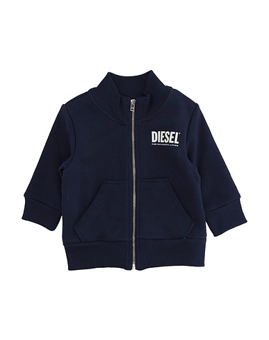 DIESEL Sweatshirt Navy blue 100% Cotton