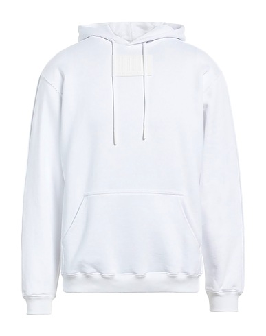 VTMNTS Hooded track jacket  White 80% Cotton, 20% Polyester
