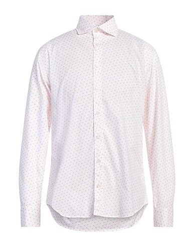 KEVIN BLAKE Camicia fantasia Bianco 100% Cotone