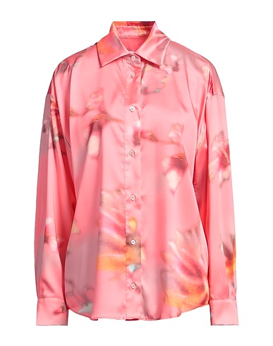 MSGM Patterned shirts & blouses Salmon pink 100% Polyester